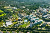 aerial view | Radboud University Nijmegen is a public university with a ...