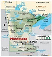 Minnesota Kort og fakta - Verdensatlas | Historia Online