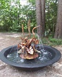Copper heron in sugar kettle | Fountain, Water fountains outdoor ...
