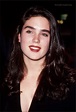 Jennifer Connelly circa the early 1990s in her signature black clothing ...