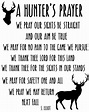 A Hunter's Prayer white 8x10 Digital Print - Etsy