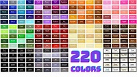 List of 250+ Colors With Color Names and Hex Codes - Color Meanings