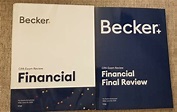 Becker Professional Education CPA Exam Review - V 3. 6 Financial ...