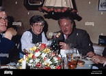 Der bayerische Schauspieler Gustl Bayrhammer mit Ehefrau, Germany 1980s ...