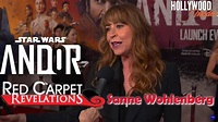 Video: Red Carpet Revelations | Sanne Wohlenberg - 'Andor' - Hollywood ...