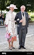 El príncipe Juan de Luxemburgo y su esposa la condesa Diane de Nassau ...