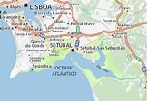 Mapa MICHELIN Setúbal-Santa Maria da Graça - plano Setúbal-Santa Maria ...