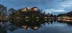 Schloss Bad Iburg Foto & Bild | world, nacht, schloss Bilder auf ...