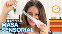 Cómo hacer masa sensorial o flubber con los niños - YouTube