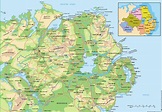 MAPAS DA IRLANDA DO NORTE (REINO UNIDO) - Geografia Total™