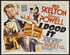 I Dood It (1943) Stars: Red Skelton, Eleanor Powell, Richard Ainley ...