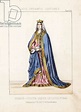Image of Judith of Bavaria (805-843), Queen of Louis I, France, 842.
