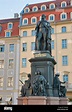 Monumento del Rey de Sajonia Friedrich August Fotografía de stock - Alamy