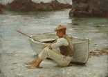 BBC - Your Paintings - Boy and Boat | Henry scott tuke, Boat art, Boy ...
