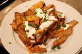 Loaded Baked Potato Fries • Domestic Superhero