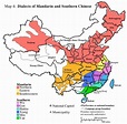 Mandarin Chinese Map