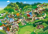 Parkplan - Freizeitpark FORT FUN Abenteuerland
