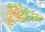 Dominican Republic Map (Physical) - Worldometer
