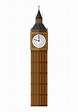 Big Ben Tower, London. Flat vector Illustration Isolated 5659222 Vector ...