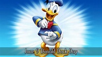 National Donald Duck Day - June 9, 2023 - Happy Days 365