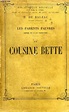 LA COUSINE BETTE by BALZAC H. DE: bon Couverture souple (1858) | Le-Livre