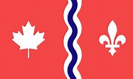 The French-Canadian Union Flag. : vexillology