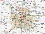 Map Of Kansas City - TravelsFinders.Com