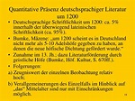 PPT - Literarische Zentren um 1200 PowerPoint Presentation, free ...
