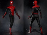 Spiderman Far from Home: suit art by Ryan Meinerding | Spiderman ...