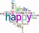 Clipart - Prismatic Happy Family Word Cloud No Background