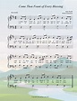 Come Thou Fount of Every Blessing - Simplified - Intermediate Piano ...