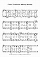 Come, Thou Fount of Every Blessing Sheet music for Piano - 8notes.com