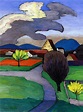 Gabriele Münter (Germany 1877-1962)Tree Shaped Cloud over the Village ...