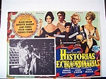 "HISTORIAS EXTRAORDINARIAS" MOVIE POSTER - "HISTOIRES EXTRAORDINAIRES ...