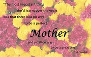 Inspiration to Dream: I am a mother first