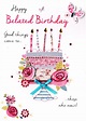 Happy Belated Birthday Greeting Card | Cards | Love Kates