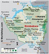 Mapas de Zimbabue - Atlas del Mundo