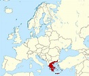Mapa grande localización de Grecia | Grecia | Europa | Mapas del Mundo