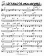 Let's Face The Music And Dance | Sheet Music Direct