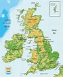 Mapa de Inglaterra | Inglaterra Actual, Antigua y Turística | Descargar ...