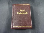 Minibuch - Fred Gebhardt | eBay
