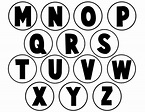 abecedario para tapones blanco y negro grande 2 - Orientación Andújar ...
