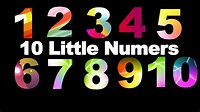 Ten Little Numbers | 10 Little Numbers song for Children | Ten Little Numbers Nursery Rhyme ...