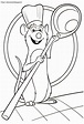 ratatouille disegno colorare Owl Coloring Pages, Disney Coloring Pages ...