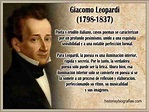 Biografia de Leopardi Giacomo: Vida y Obra del Poeta Italiano