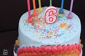 6 Years Birthday Cakes : Hot Pink Topsy Turvy Birthday Cake For 6 Year ...