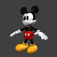 3d mickey mouse