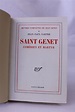 SARTRE : Saint Genet comédien et martyr - Edition Originale - Edition ...