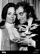 Marty Feldman Comedian with his wife Lauretta at the 1968 Awards of the ...