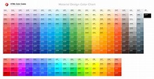 Tabla de Colores — Códigos de Colores HTML